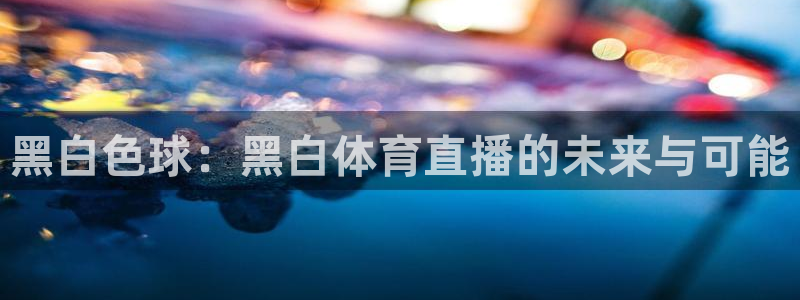 袋鼠直播体育免费观看入口：黑白色球：黑白体育直播的未来与可能